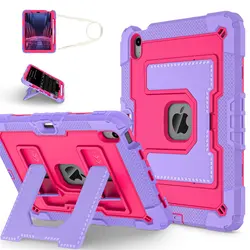 Custodia Heavy Duty Rugged Armor con Cinghia e Slot per Penna per iPad Air
