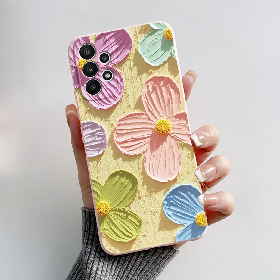 Stylish Painted Silicone Soft Protector Case Cover