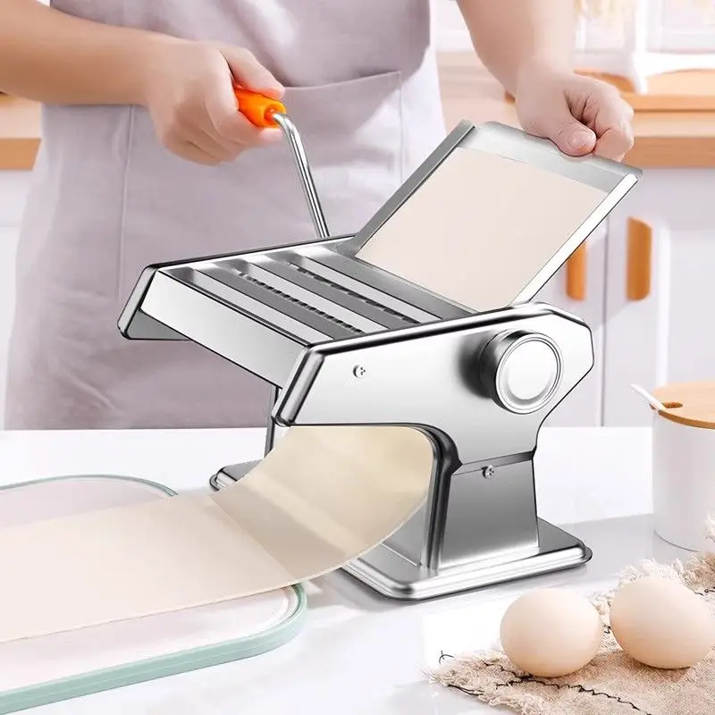 Household noodle machine Small multi-functional noodle press Manual rolling mechanism Automatic dumpling skin machine