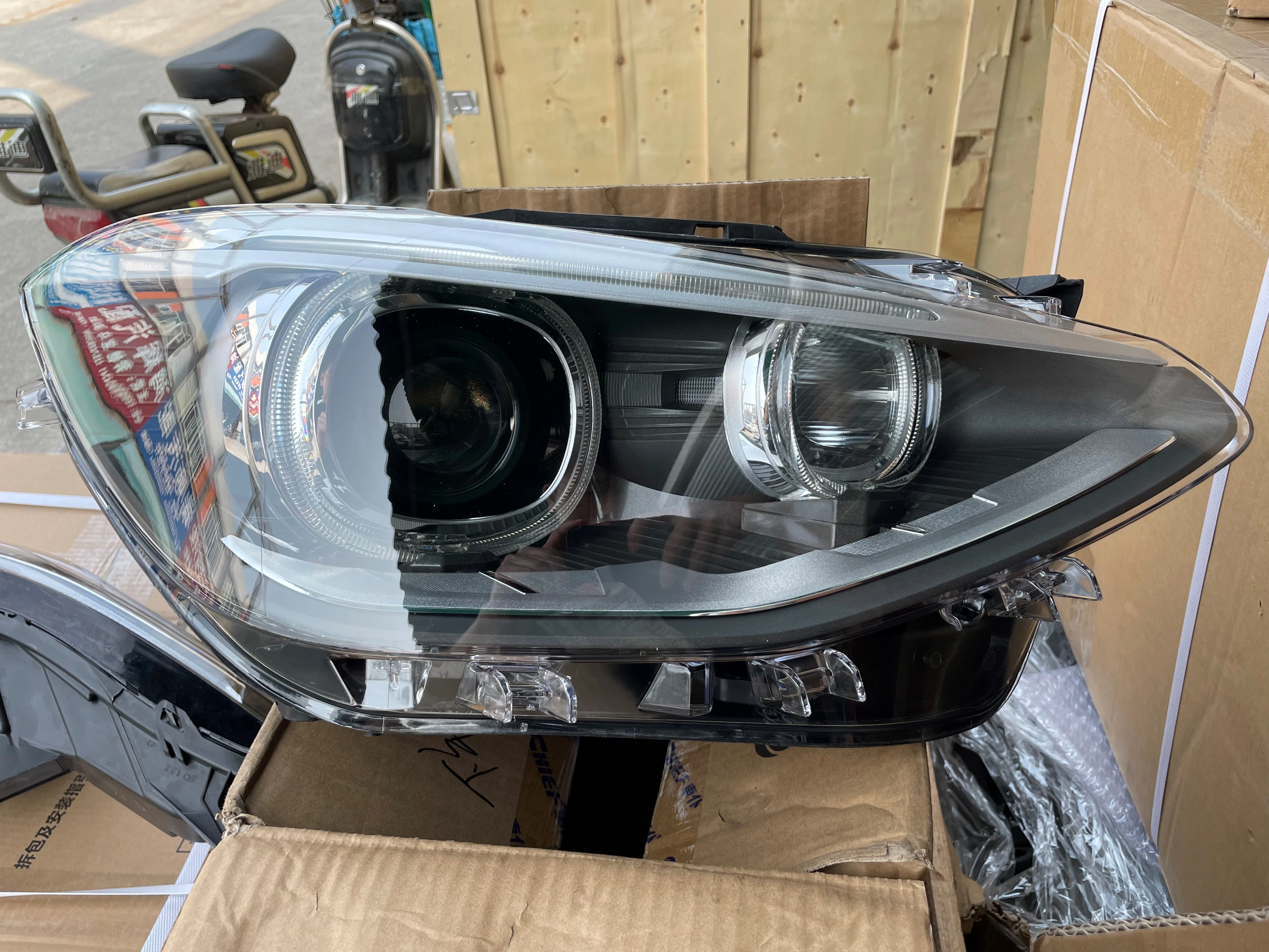 Fit For BMW 1 Headlight 20122014 F21 F20 Headlights Halogen Headlamp