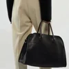 New Good Stuff The Portable Row Margaux 15 Black Suede Large Capacity Handbag Messenger Bag New 6