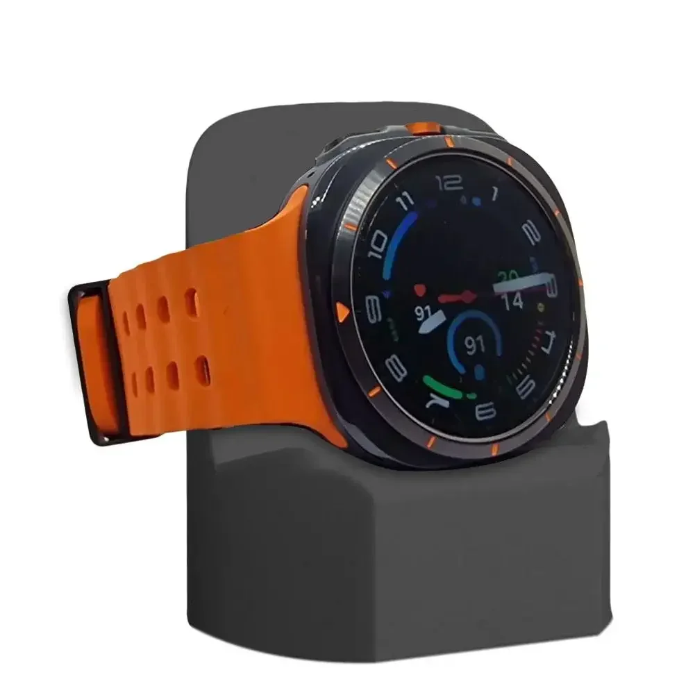 Charging Base For Samsung Galaxy Watch 7 Ultra Dock Holder Universal Bracket Wireless Cable Non-Slip Soft