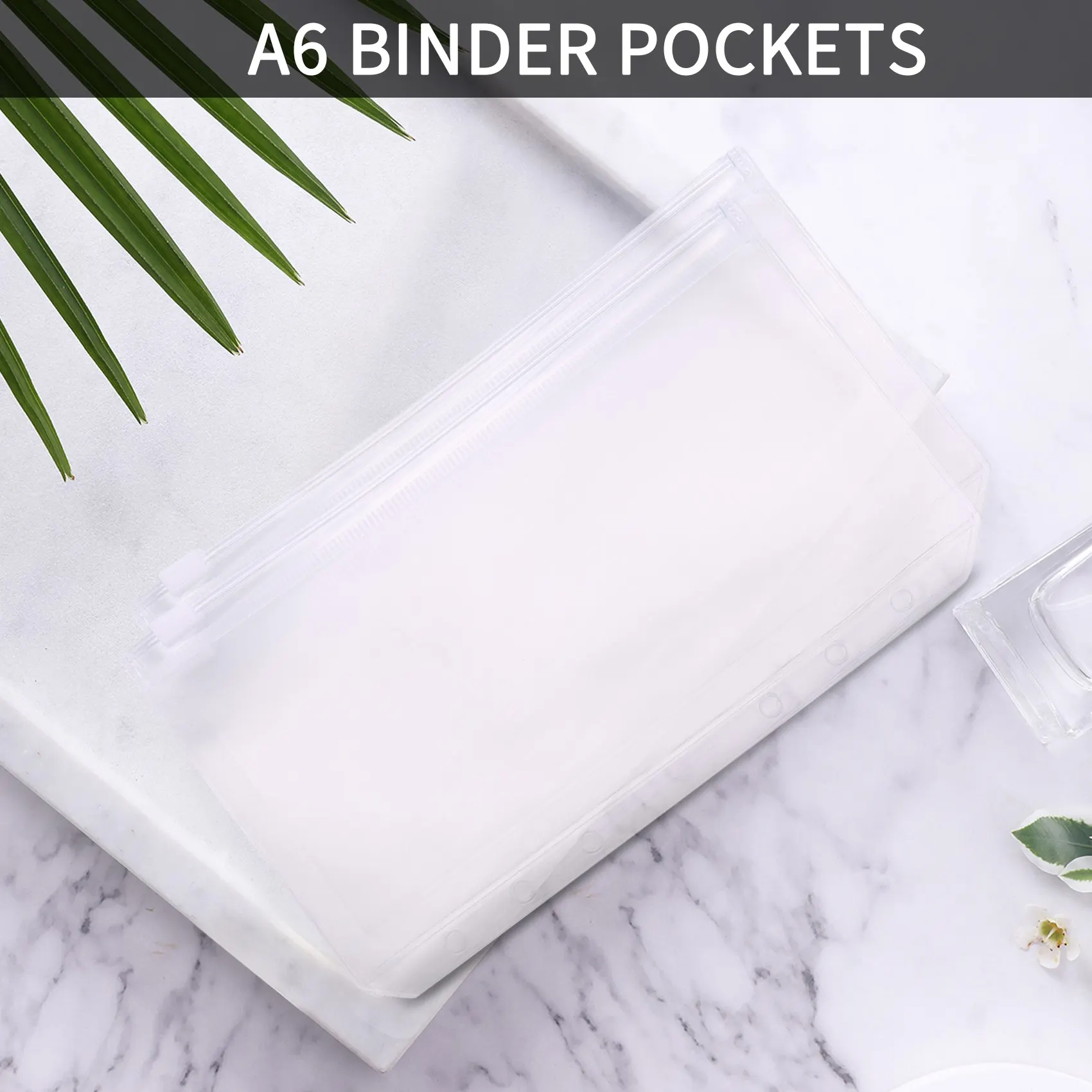 

60 шт., прозрачные пластиковые папки на молнии для документов