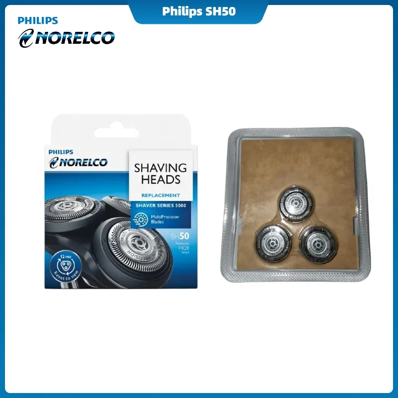 

Philips Norelco SH50 Replacement Shaver Heads - For Norelco 5000 and AquaTouch Series