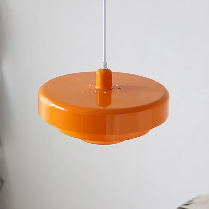 Pendant Lights Pendant Lamp Chandelier Lighting Vintage Pendant Lights Medieval Retro LED Ceiling Chandelier Orange Pendant Lamp Dining Room Restaurant Home Decor Lighting for Cafe Bar Hanging Lights
