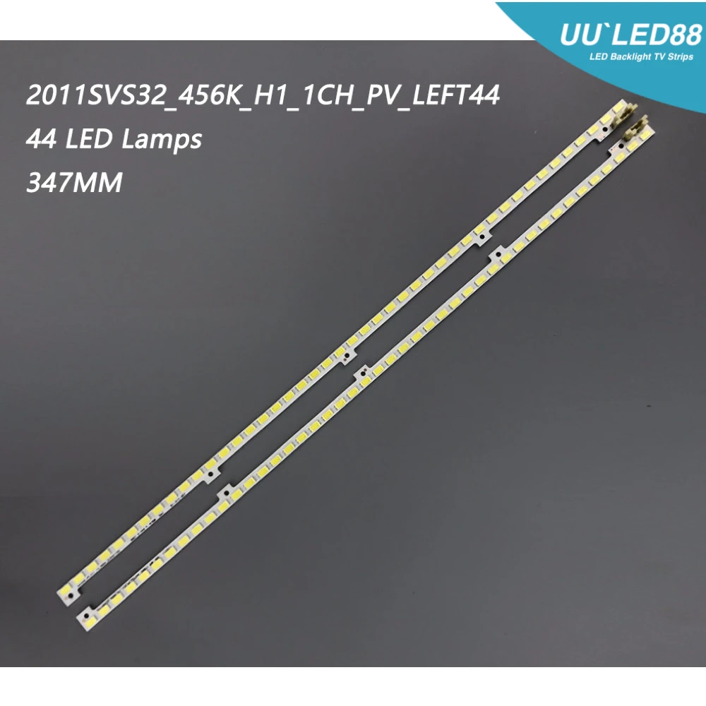 2PCS New TV Lamps LED Backlight Strips For Samsung UE32D5000PW HD TV Bars 2011SVS32_456K_H1_1CH_PV_LEFT44 Kit LED Bands Rulers wireless led light strips
