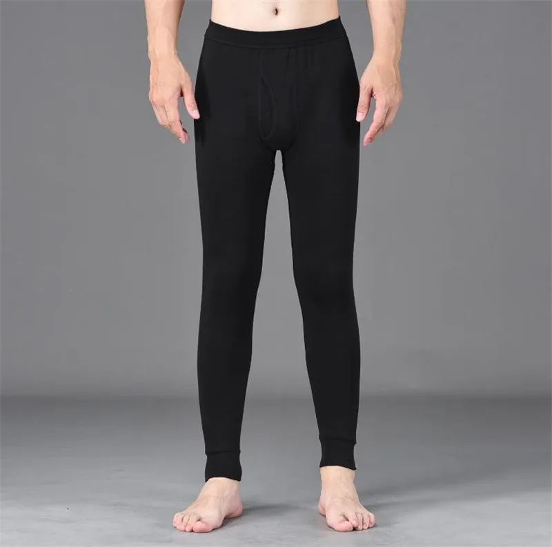 

Men's Warm Autumn Trousers 100 Cotton Loose High Waist Autumn Leggings