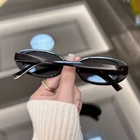 Nouveau ovale Vintage lunettes De soleil femmes marque De luxe concepteur mode lunettes De soleil femme léopard cadre rétro miroir Oculos De Sol 4