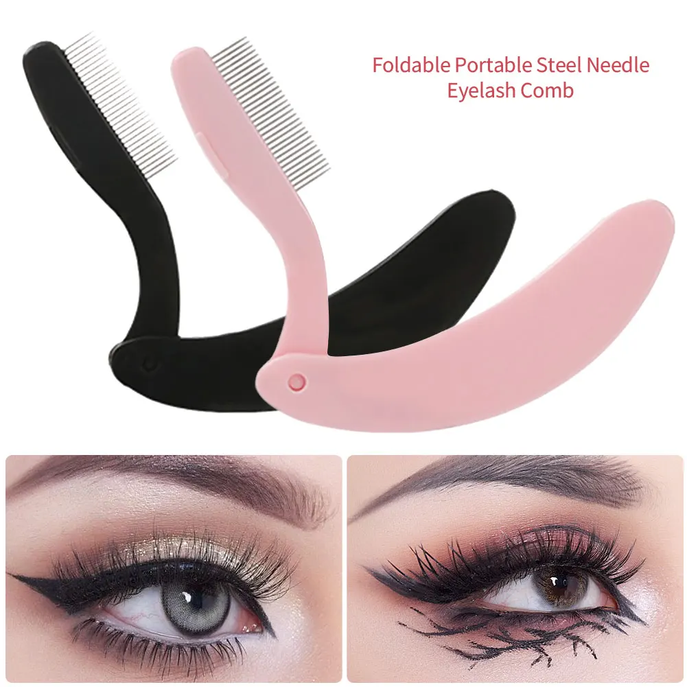 Eyelash Curler Beauty Makeup Lash Separator Foldable Metal Eyelash