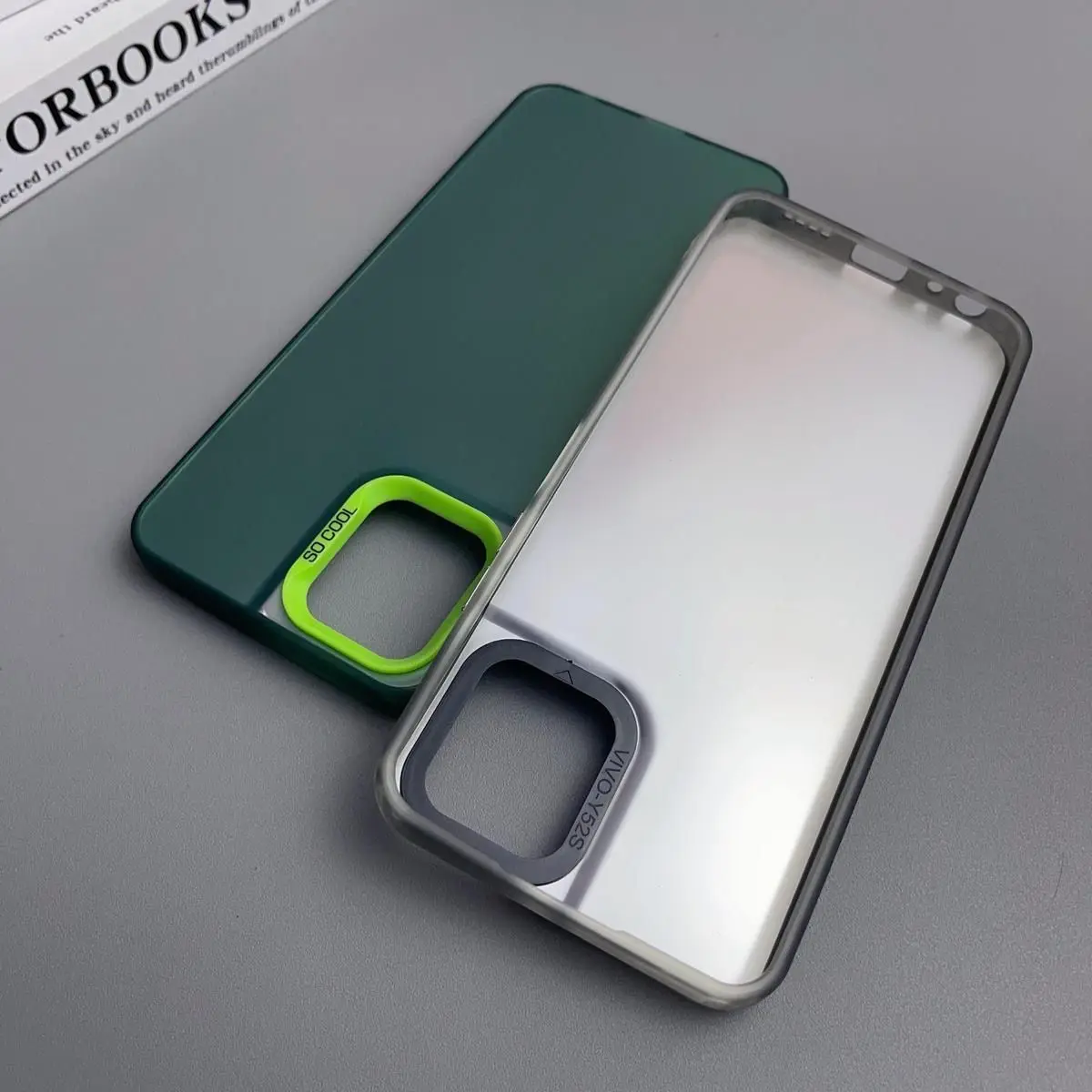 Premium Shockproof Phone Case - Anti-Fingerprint, Durable Protection Back Cover