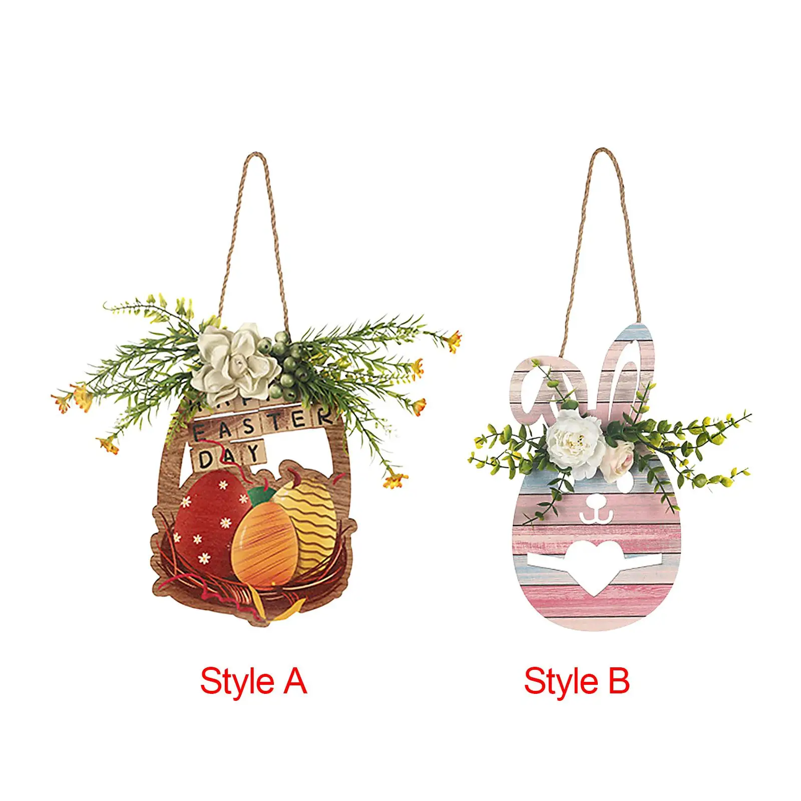 

Пасхальный дверной знак, деревянный подвесной знак с орнаментом, счастливая Пасхальная табличка для входной двери, домашнее пасхальное дерево, офисное украшение