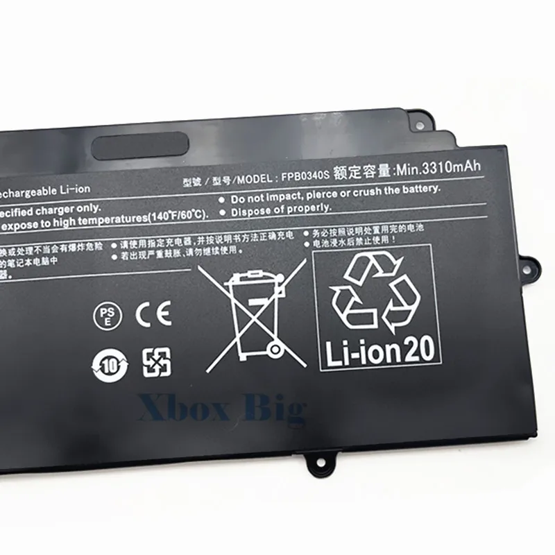 14.4V 50WH 3310mAh FPB0340S ノートパソコンのバッテリー富士通