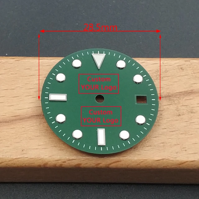 2 Lancette Orologio Bianche Con Lume Rosso – Per Movimenti ETA 2824, 2836, Seiko