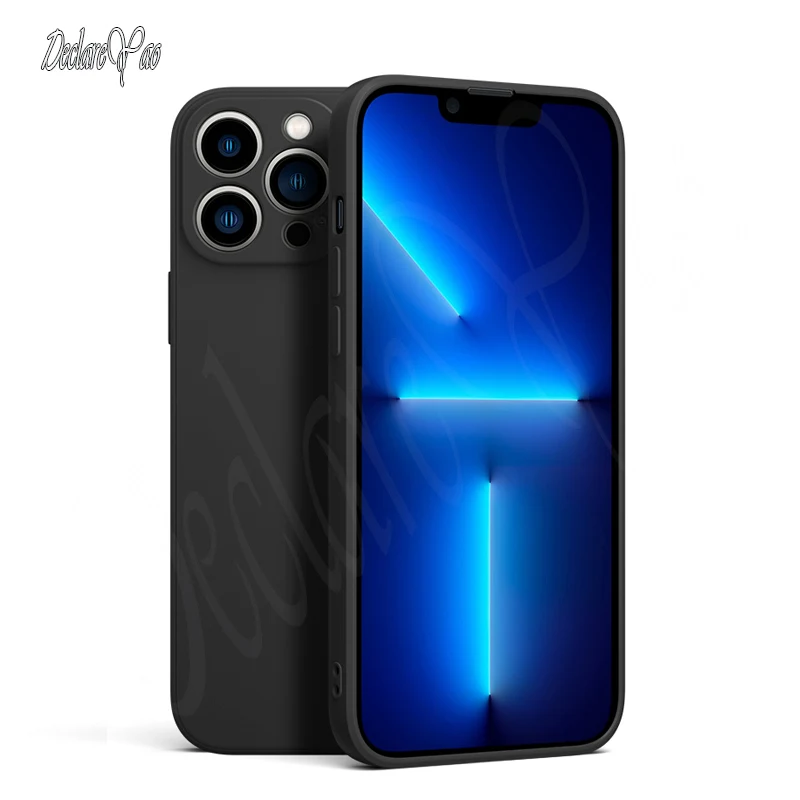 moto g play phone case 12 Case DECLARAYAO Ultra Slim Silicone Coque For Apple iPhone 14 13 11 Pro Max X Xs XR SE 2 3 8 7 6 S Plus Cover Case Shockproof moto g9 play case