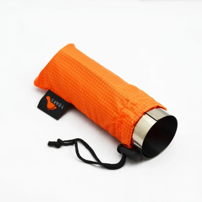 TOAKS Titanium Wind Screen, WSC-01 Ultralight Stove Wind Shield Windproof Light Weight for Camping Picnic Accessories