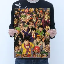 

Dragon Ball Character Collection Wall Posters for Boys Room Painting Accessories Pictures for Wall Bedroom Wall Stickers Anime