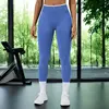T1VEO  LOGO Special Sports Outdoor Sports Yoga Pants Solid Color Sports Pants Seamless Yoga Pants Women