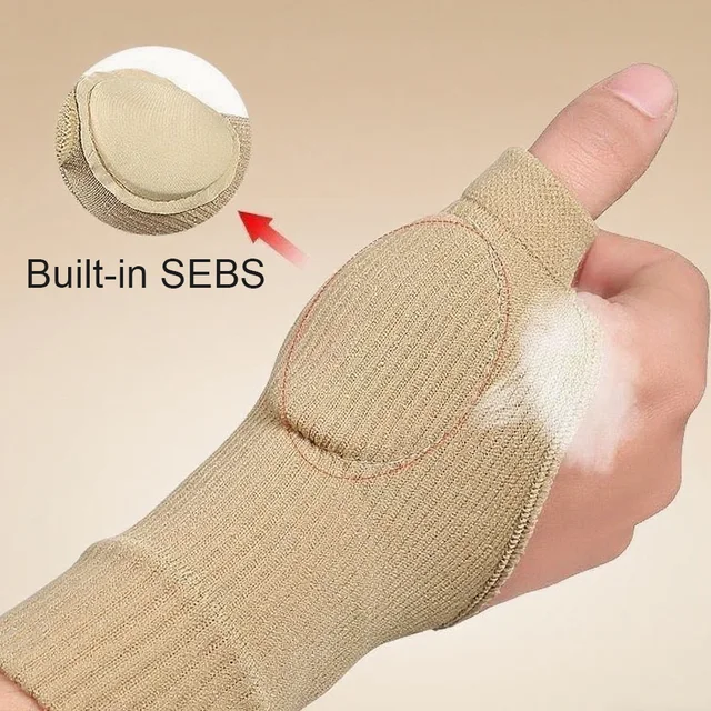 Sports Safety Wristband Elastic Bandage Wrist Guard Support Arthritis Sprain Band Carpal Protector Hand Shaping Sweatband 5