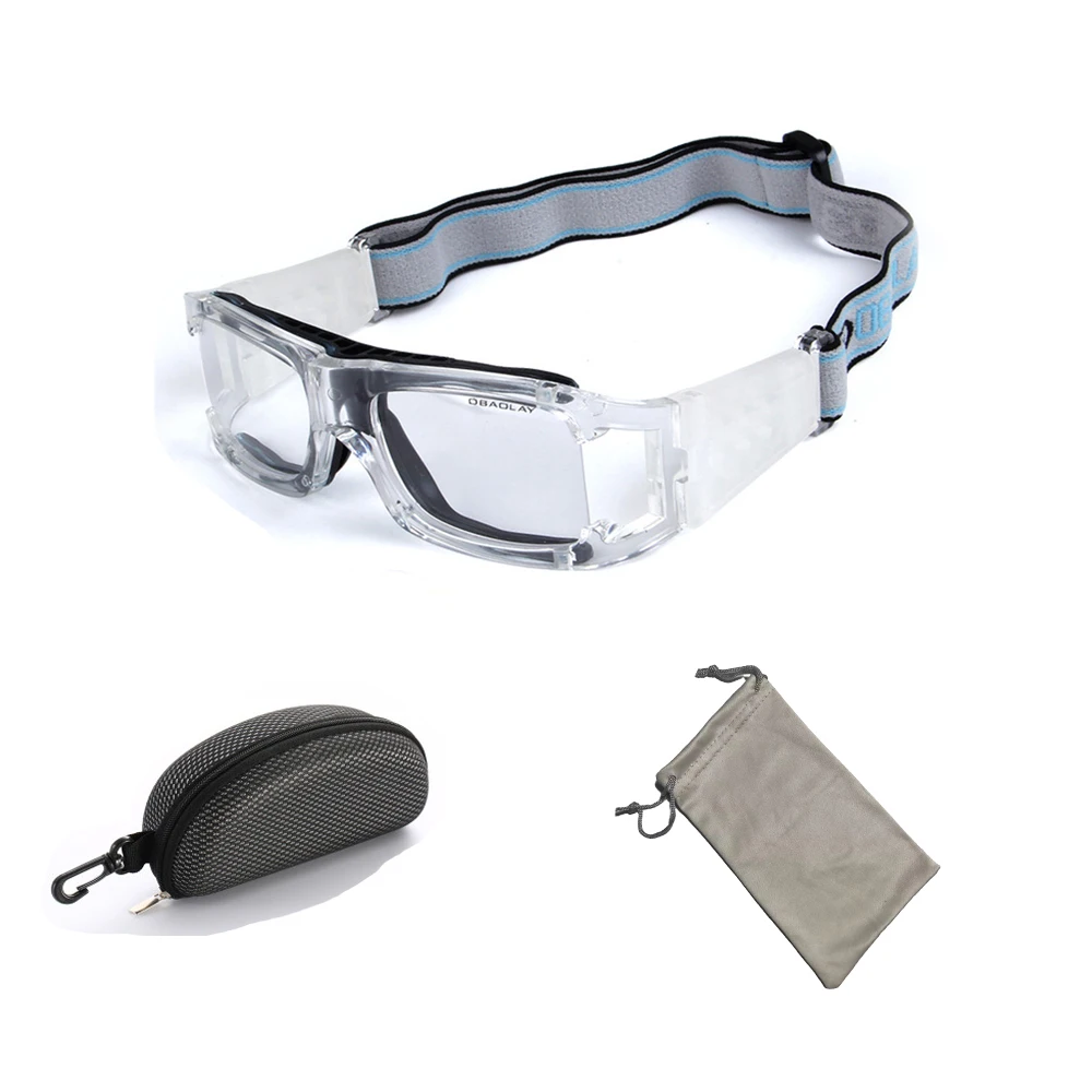 Adults Sports Goggles for Basketball Football Baseball Anti-impact Men Fitness Training Cycling Eyewear Myopia Frame