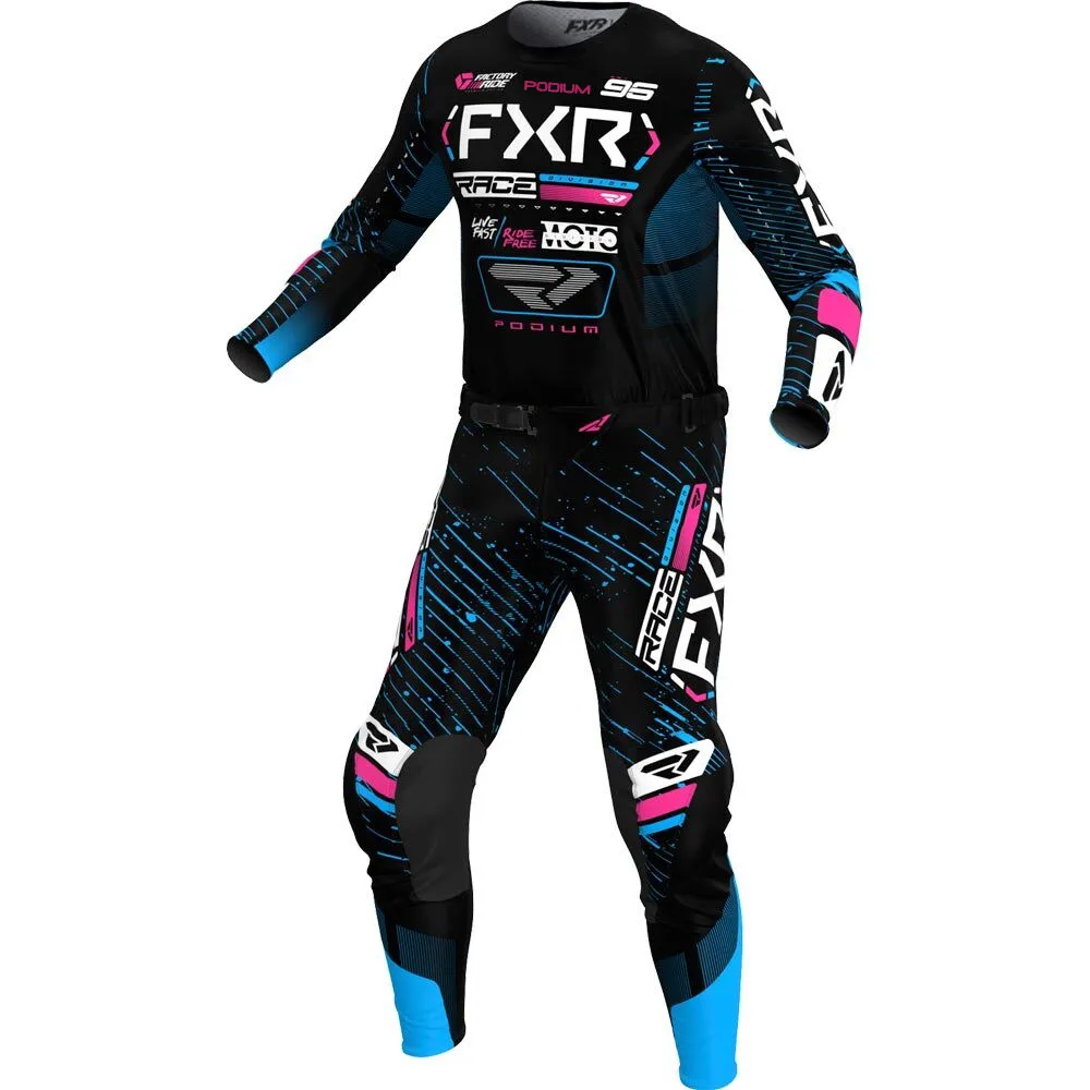 Podium FXR MX Gear Set Off Road Motorcycle Jersey Set Motocross Combo Dirt Bike Suit Moto Kit