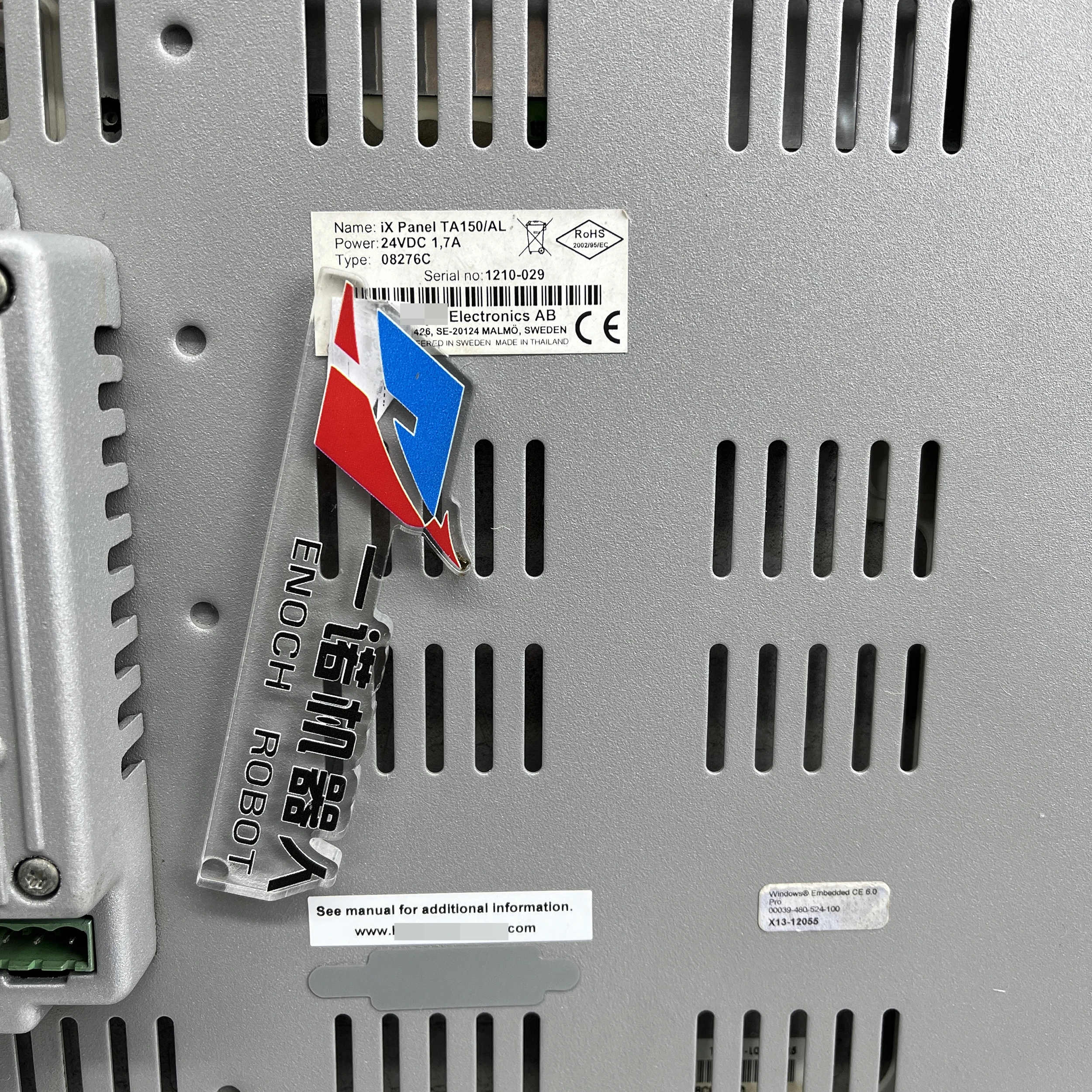 IX PANEL TA150/AL 08276A Touch Panel Screen Display Test Good in Condition in stock