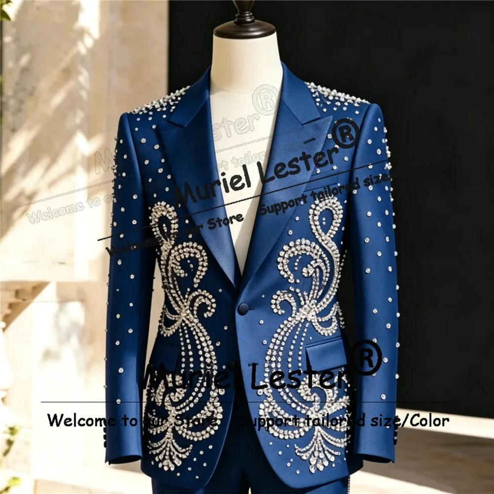 Costume brillant pour hommes