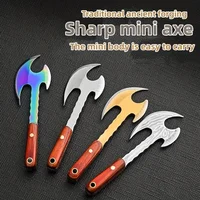 Mini Ax Knife Keychain Parcel Opening Tools, Sharp Mini Pocket Knife, The Best Gift for Family and Friends Camping Outdoor Tool 1