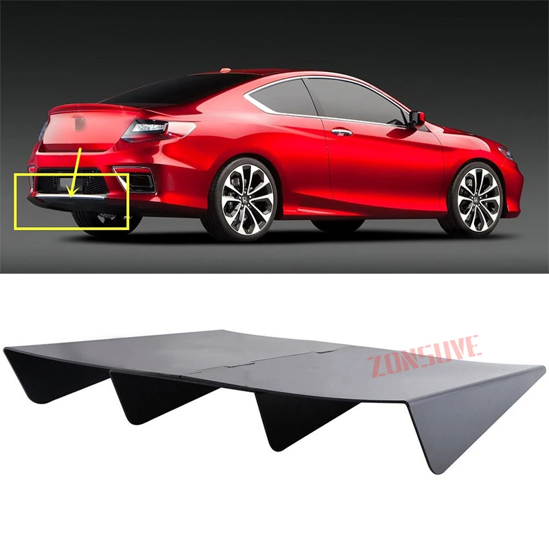 For Honda Accord Coupe 20122014 Year Rear Diffuser Bumper Lip Spoiler