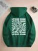Autumn and Winter Versatile Pattern Printed Casual Hoodies Men's Daily Drawstring Hoodies Long-sleeved Couple Tops S-3XL 6