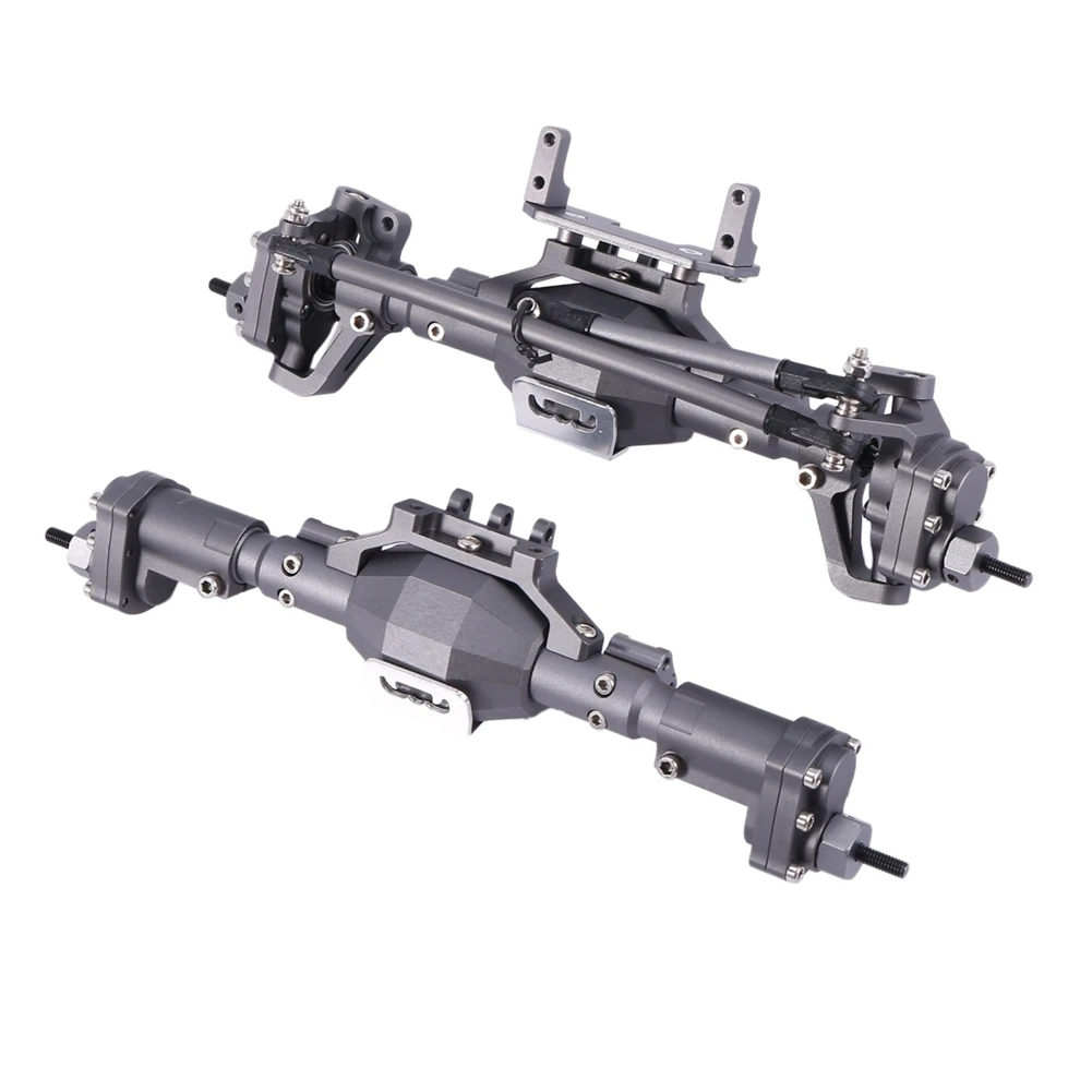 

CNC Anodized Front and Rear Portal Axle for 1/10 RC Crawler Car Axial SCX10 II 90046 RC4WD D90 RGT 86100 Redcat GEN8,1