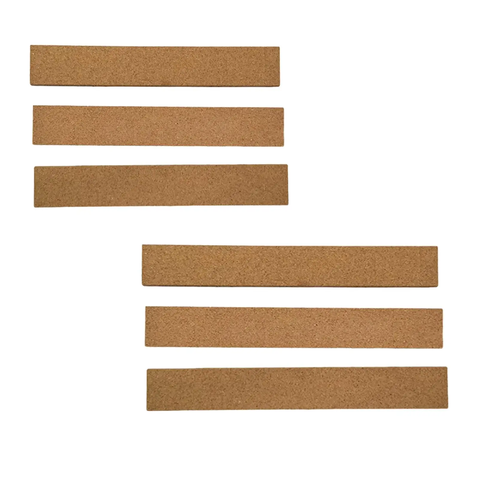 3 Pieces Cork Board Strips Message Board Reminders Wear Resistant Photo Wall Display for Office Living Room Restaurant