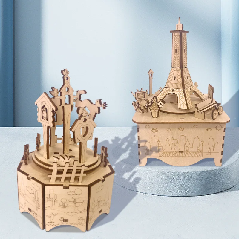 Рисунок 5 - Деревянная 3D головоломка