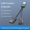 1 in 2 Out USB HUB Car Usb Splitter Cable Multifunction Adapter Cord Charging Cable for Iphone Android Smart Phone for Xiaomi 3