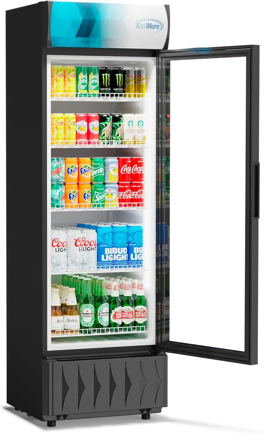 MDR-9CP Display-Refrigerator, 9 cu.ft. Single Swing Door, Black 2