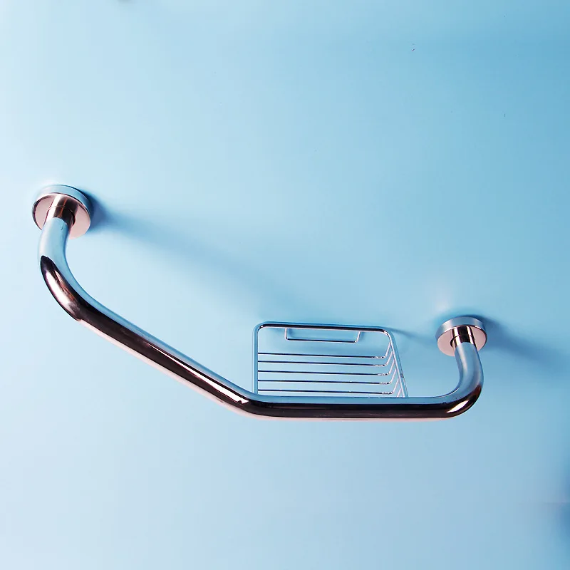 Description Picture 4 of itemSully House 304 Stainless Steel Bathroom Safety Handrail, 135Deg Toilet Disabled Grab Bars Elderly Safety Helping Bathtub Handle