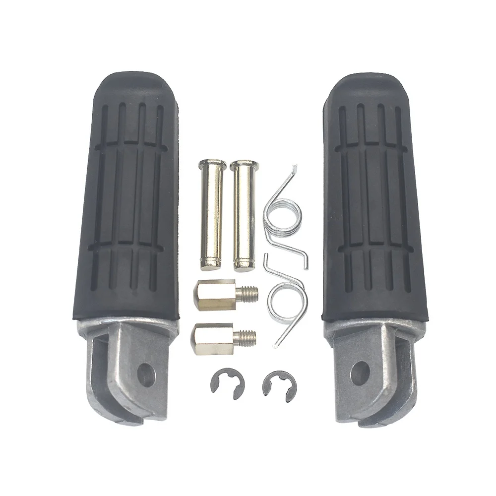 Motorcycle Front Footrests Foot pegs For Yamaha FZ6 Fazer FZ6 S2 FZR 600 FZS 600 XJ YZF R6 R6S MT03 TDM 900 XJ 900 FZ1