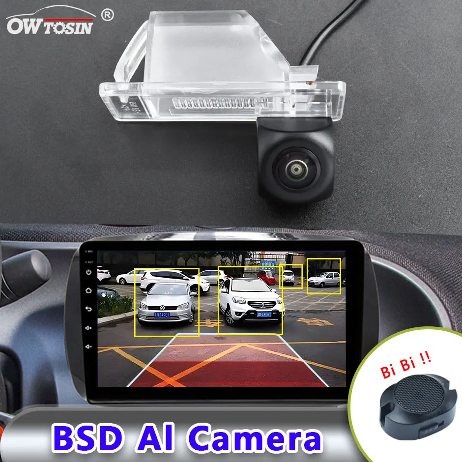 

AHD 1080P ADAS AI Car Vehicle view Camera For Nissan Qashqai J10 2009 2010 2011 2012 2013 BSD Blind Spot Radar Alarm Monitor