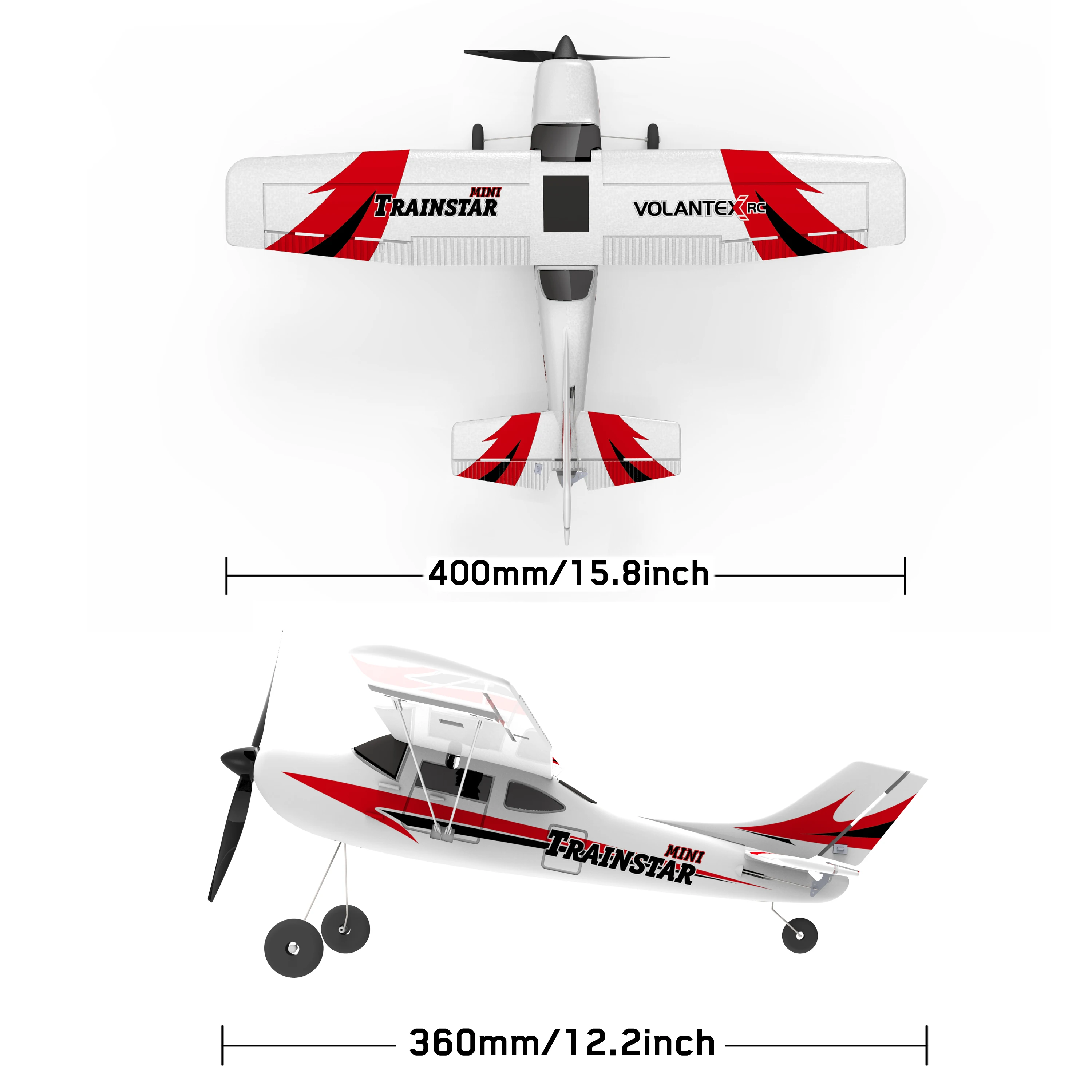 Avion RC Xpilot Stabilisateur 2.4Ghz Débutant 20min Vol