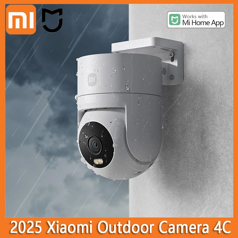 Xiaomi Outdoor Camera 4C Smart Full-color Night Vision 5MP 3K HD