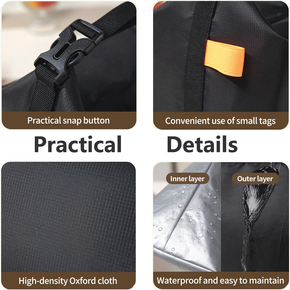 Enhanced Insulated Lunch Tote - Reusable, Leakproof, Portable, Large Capacity for School, Office, and Travel