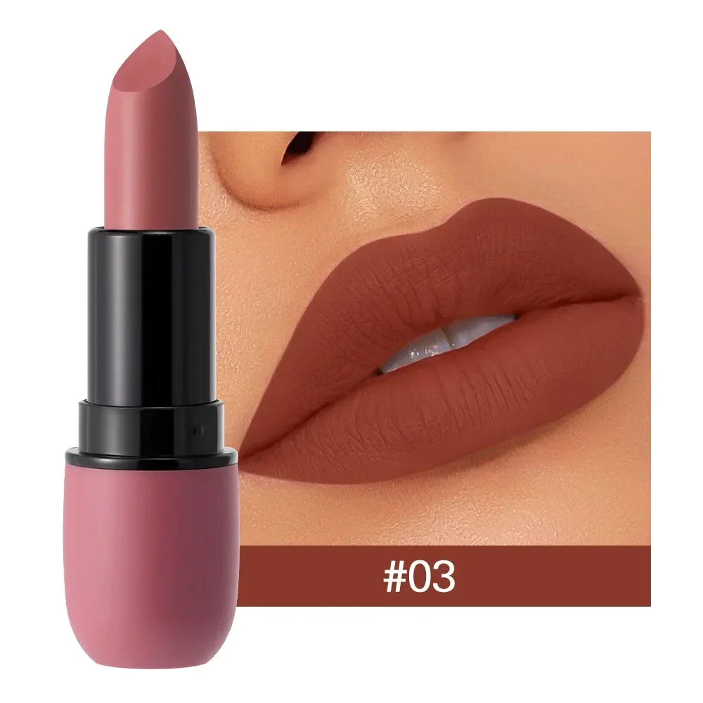 thumbnail image 1 of Lip Glaze 6 Colors Moisture Lipstick Waterproof Non-stick Cup Lipstick 1pcs Velvet Matte Lipstick Cosmetics Soft Fog Lip Gloss, 1 of 5