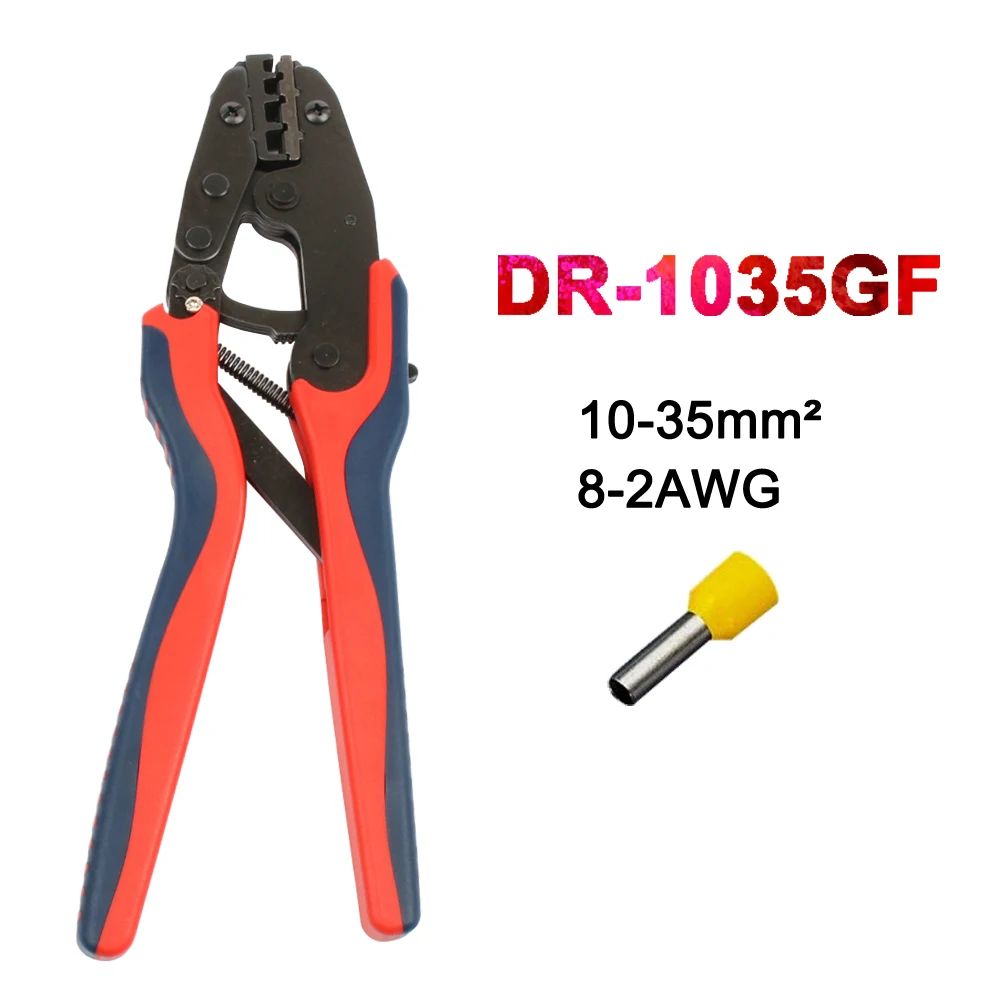 Dr1035gf Crimping Plier Ratchet Crimping Tool Insulated And Non
