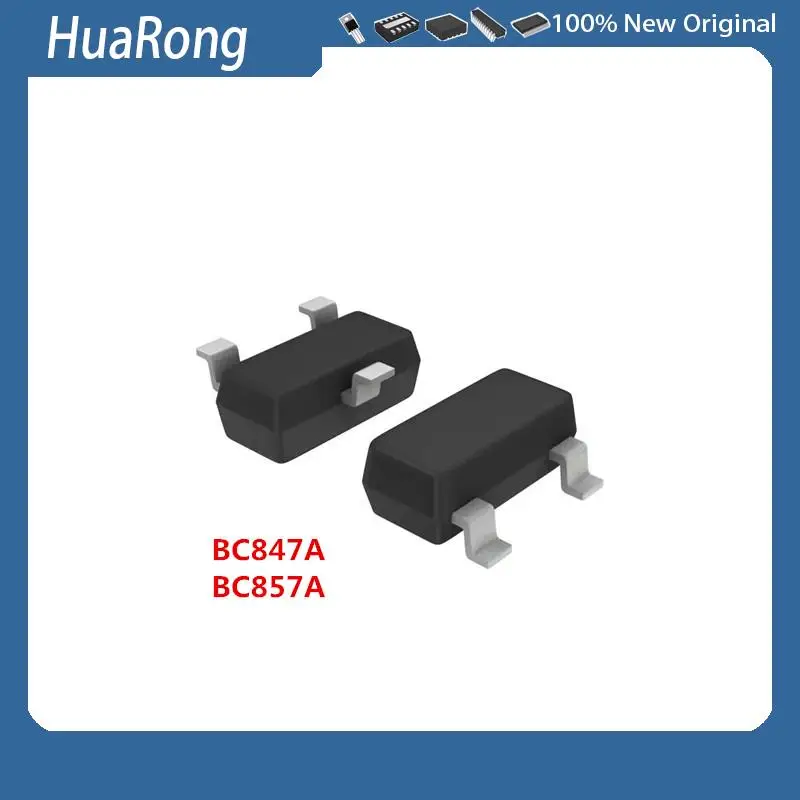 

50Pcs/Lot BC847A BC847 BC857A BC857 SOT-23 1EW/1ES/3EW/3ES 74LVC1G04GV SOT-753