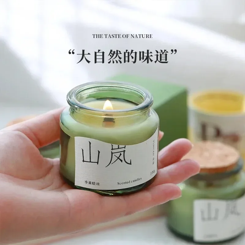 Aromatherapy Candles for Relaxation and Air Purification - Long-Lasting Fragrance for Home and Bedroom