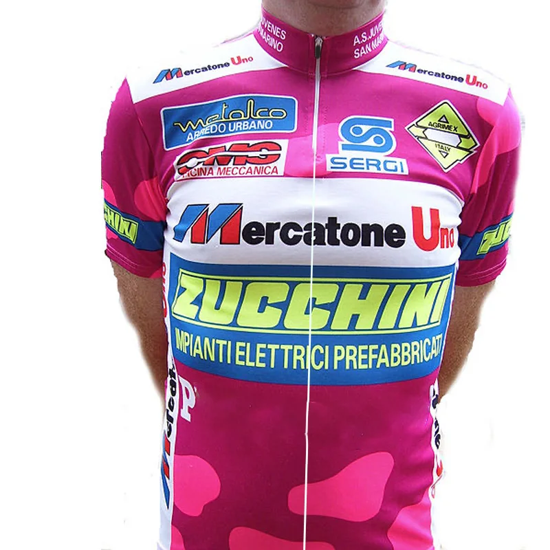 Mercatone Uno Cycling Jersey Mercatone Uno Wega Retro