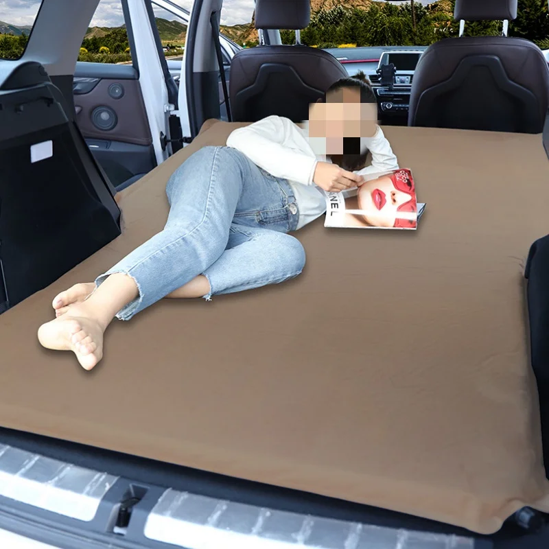 Car SUV Air Inflatable Travel Mattress Bed Universal for Back Seat Multi functional Sofa Pillow Outdoor Camping Mat Cushion