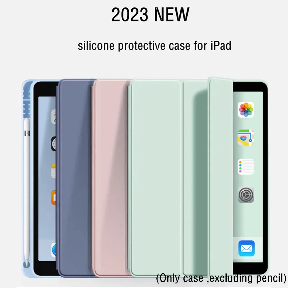 Per Ipad Air 5A Generazione Custodia Air 4 Ipad Pro 11 Custodia Portamatite Per Ipad 10Th 9 Th 8 7 Gen Mini 6 Cover Con Riattivazione Automatica