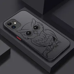 Eagle Fashion Engine Matte Hard Shell Bumper Case - iPhone 12 Mini (Black - YYDSS1536)