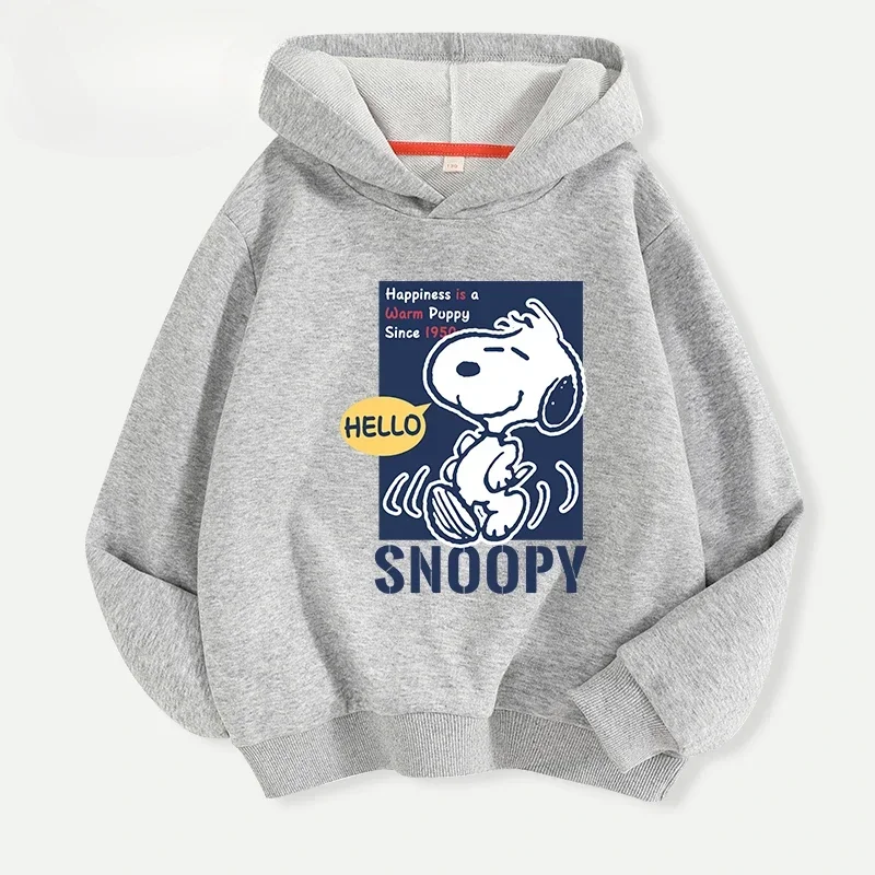Kids Snoopy Cartoon Hoodie 5