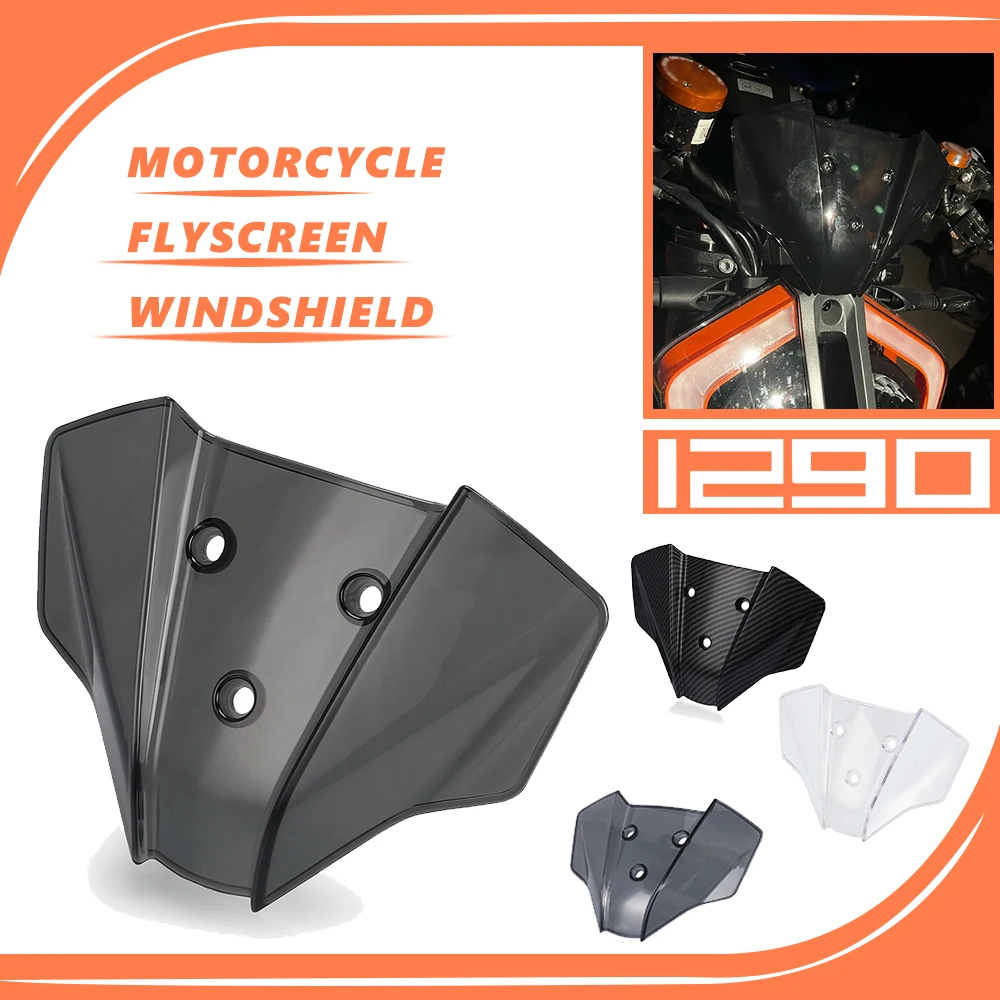 

Windscreen Guard Motorcycle Accessories Windshield Flyscreen For 1290 Super Duke R MY20 2020 2021 2022 2023 2024 MY 20 SuperDuke